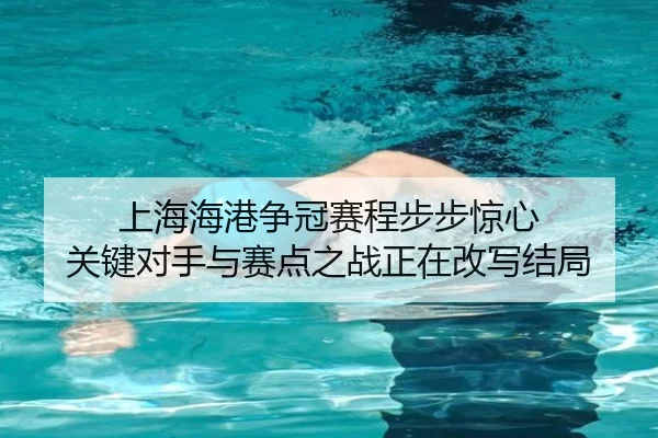 上海海港争冠赛程步步惊心 关键对手与赛点之战正在改写结局（aiyouxi）